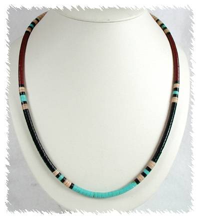Santo Domingo Heishi Necklace