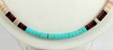 Spiny Oyster Navajo Disc Choker