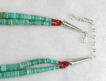 Santo Domingo Turquoise Jacla  Necklace