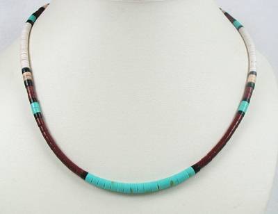 Santo Domingo Heishi Necklace