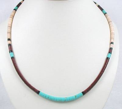 Santo Domingo Heishi Necklace