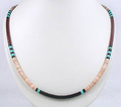 Santo Domingo Heishi Necklace