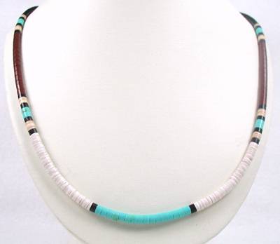Santo Domingo Heishi Necklace
