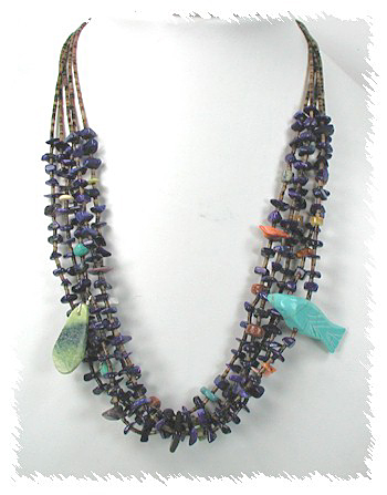 Santo Domingo Spirit Bird Necklace