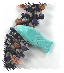 Santo Domingo Spirit Bird Necklace