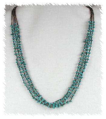Santo Domingo Turquoise Spirit Necklace