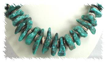 Santo Domingo Nugget  Necklace