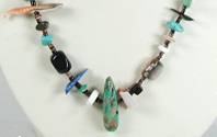 Navajo Fetish Choker Necklace