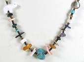 Navajo Fetish Choker Necklace