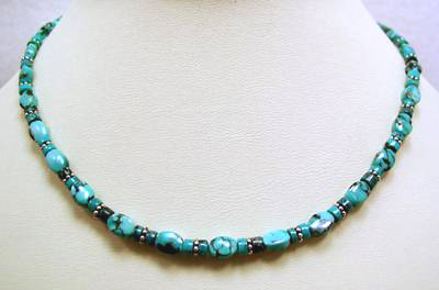 Navajo Nugget  Necklace