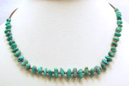 Santo Domingo Nugget  Necklace