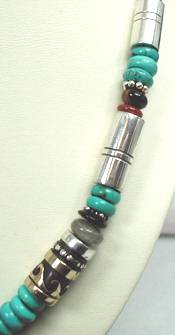 Navajo Nugget  Necklace