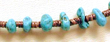 Santo Domingo Nugget  Necklace