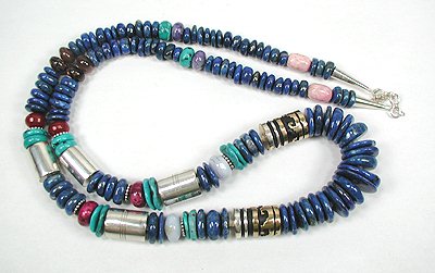 Tommy Singer Navajo stone bead Necklace