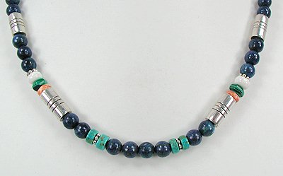 Tommy Singer Navajo stone bead Necklace