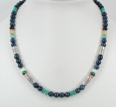Tommy Singer Navajo stone bead Necklace