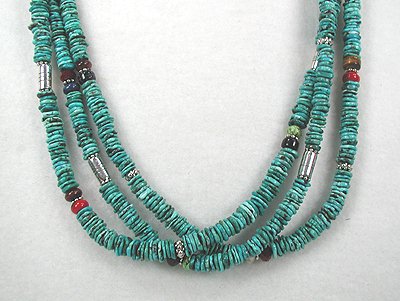 Tommy Singer Navajo stone bead Necklace