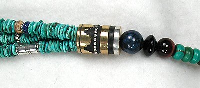 Tommy Singer Navajo stone bead Necklace