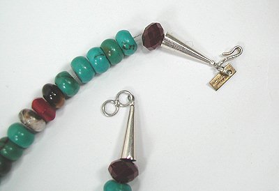 Tommy Singer Navajo stone bead Necklace