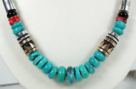 Navajo Nugget  Necklace