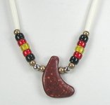 Oglala Lakota pipestone necklace