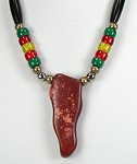 Oglala Lakota pipestone necklace