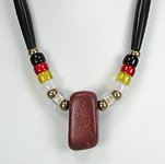 Oglala Lakota pipestone necklace