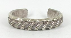 Vintage Sterling Silver Bracelet 6 1/4 inch