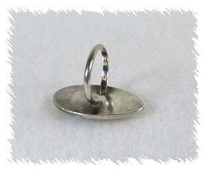 Hand made Native American Indian Jewelry; Navajo Sterling Silver Turquoise and MOP Ring
