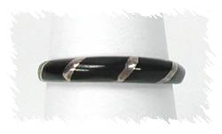 Navajo Sterling Silver Onyx  Ring