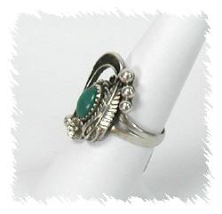 Navajo Sterling Silver Turquoise  Ring