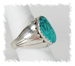 Navajo Sterling Silver Turquoise  Ring