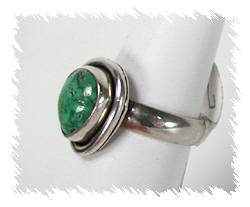 Navajo Sterling Silver Turquoise Ring