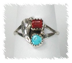 Navajo Sterling Silver Turquoise Ring