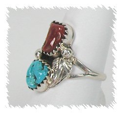 Navajo Sterling Silver Turquoise Ring