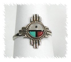 Zuni Sterling Silver Ring