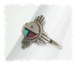 Zuni Sterling Silver Ring