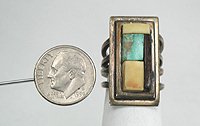 Navajo Sterling Silver Turquoise Ring