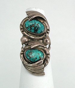 Navajo Sterling Silver Turquoise Ring