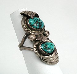Navajo Sterling Silver Turquoise Ring