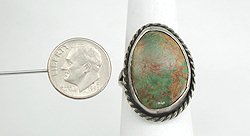 Navajo Sterling Silver Turquoise Ring