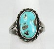 Sterling Silver Navajo turquoise Ring