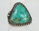Sterling Silver Navajo turquoise Ring