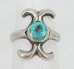 Sterling Silver Navajo turquoise Ring