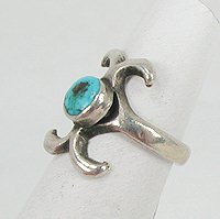 Navajo Sterling Silver  turquoise ring