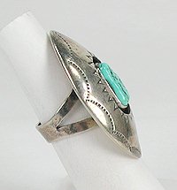 Sterling Silver  Turquoise ring