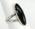 Sterling Silver Onyx Rings