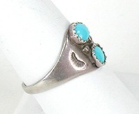 Navajo Sterling Silver turquoise  ring