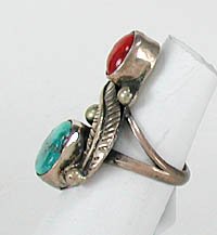 Navajo Sterling Silver Turquoise  Ring