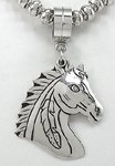 Navajo storyteller Horse Pendant